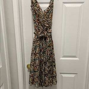 Rubber Ducky Productions, Inc. Abstract Midi Dress